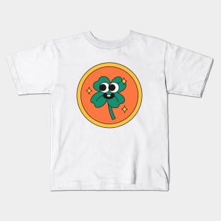 Cartoon Clover Kids T-Shirt